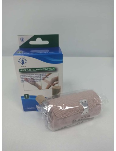 VENDA ELÁSTICA NO ADHESIVA WRAP ROLLO 7cmx4.5m 1UD