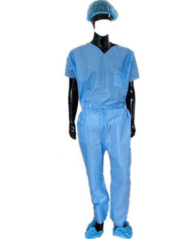 PIJAMA DESECHABLE DE SMS TALLA L